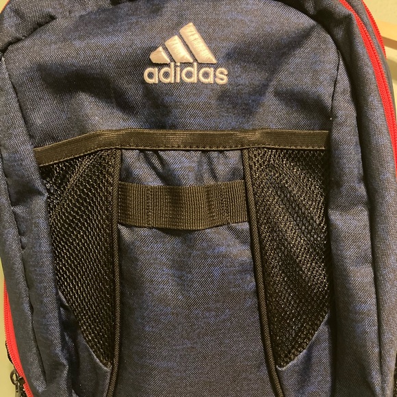 adidas Bags Adidas Atkins Large Backpack Bluescarlet Poshmark